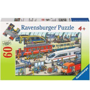 New sealed Ravensburger- 60 Piece Puzzle - Railway Station